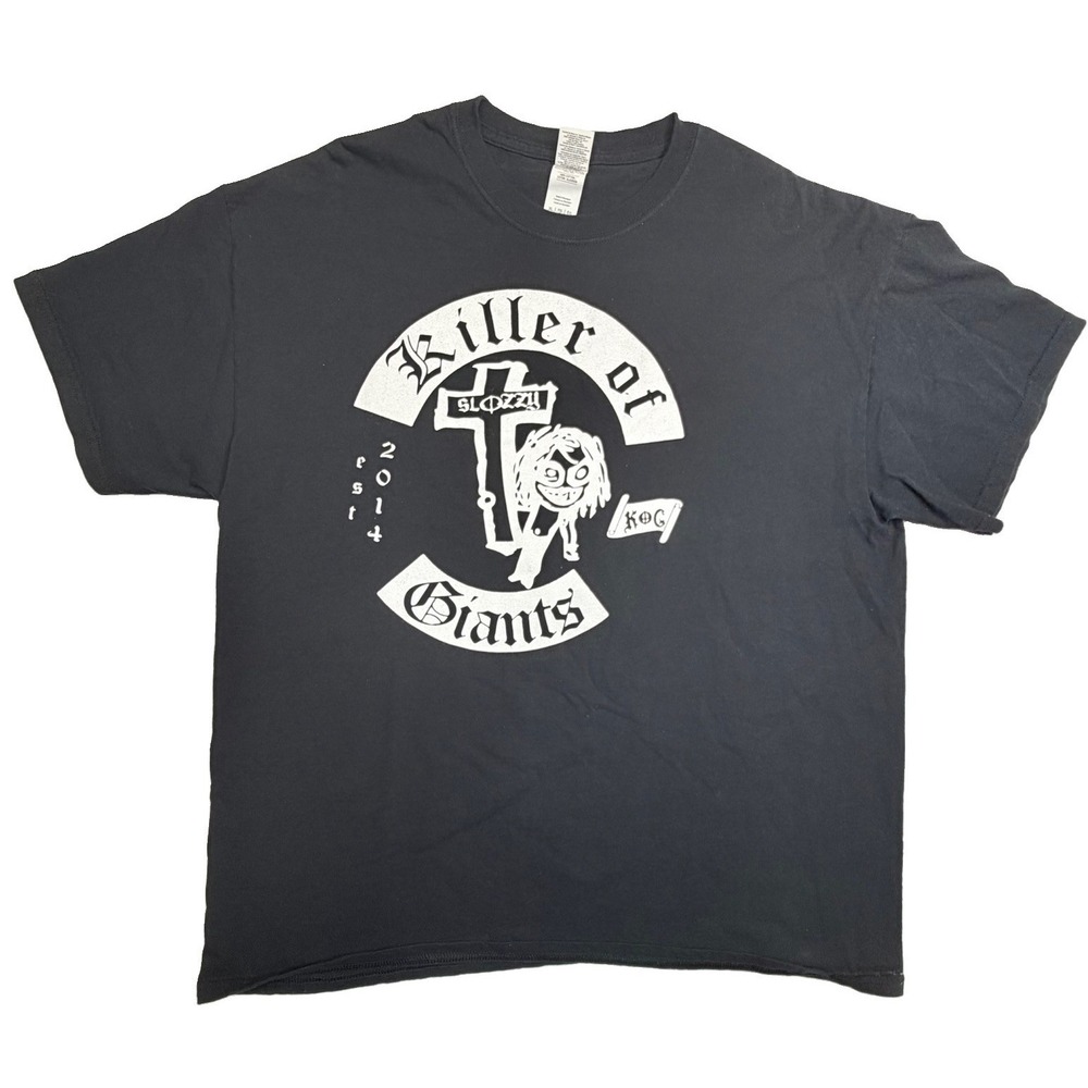 Killer Of Giants Slozzy Ozzy Osbourne Tribute Band T Shirt 2014 Gildan XL Black